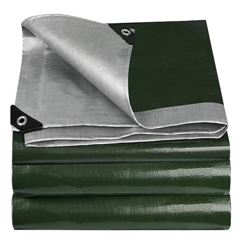 PE Tarpaulin UV-Stabilized Waterproof Polyethylene Tarp Untuk Penutup Pembinaan Pertanian Kargo Lori